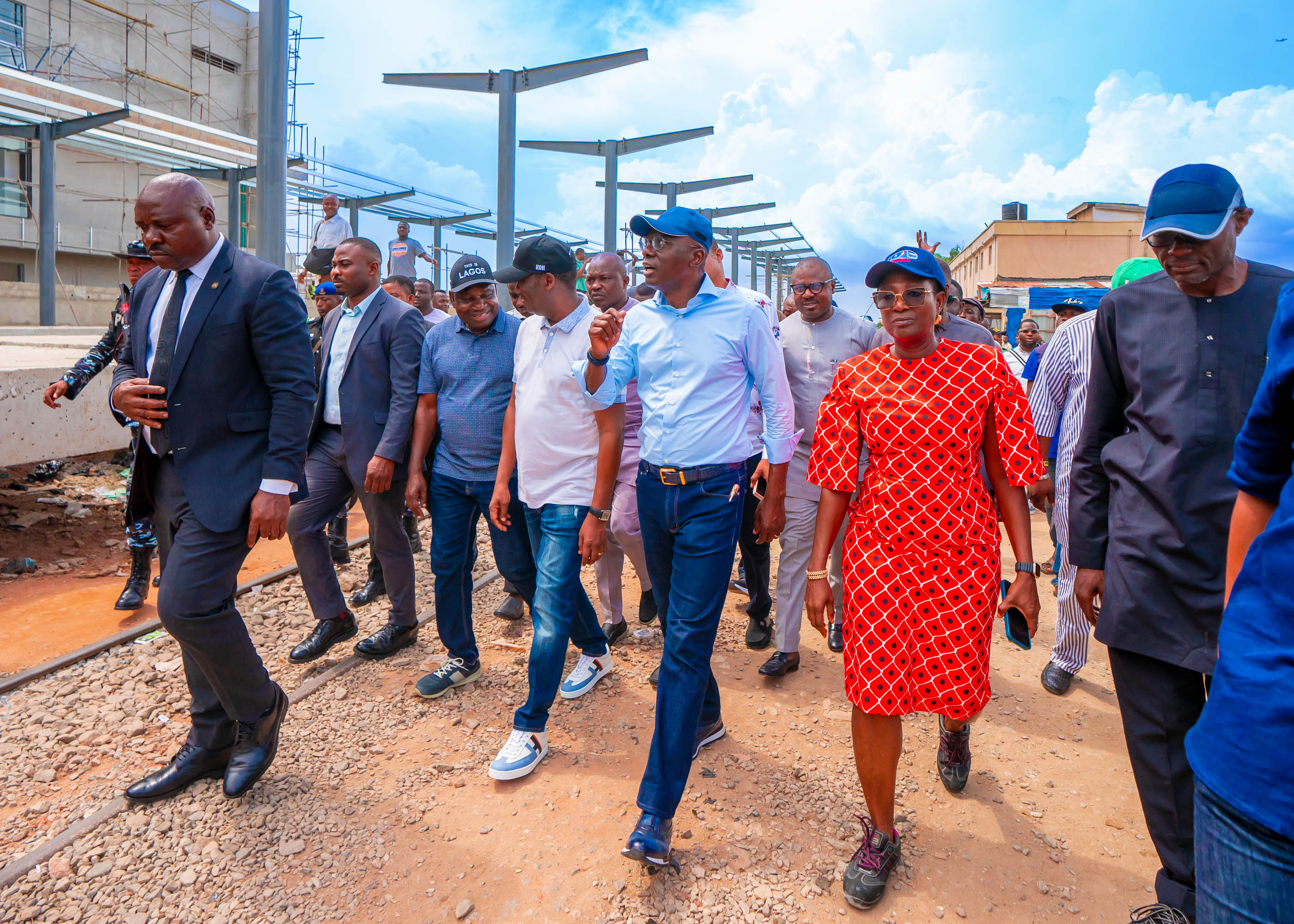 WE’LL DELIVER RED LINE RAIL BEFORE END OF OUR FIRST TERM, SANWO-OLU REASSURES LAGOSIANS